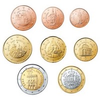 San Marino UNC set 2004